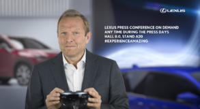 Lexus wprowadza przełomowy format konferencji prasowych podczas salonu samochodowego we Frankfurcie 